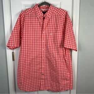 Ariat Pro Series Button Down Shirt Size Large Tall